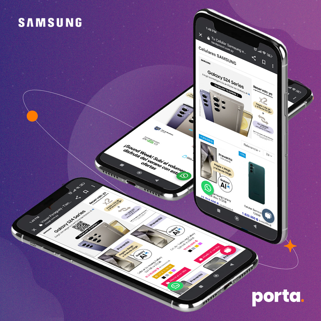 Samsung Paraguay y Porta